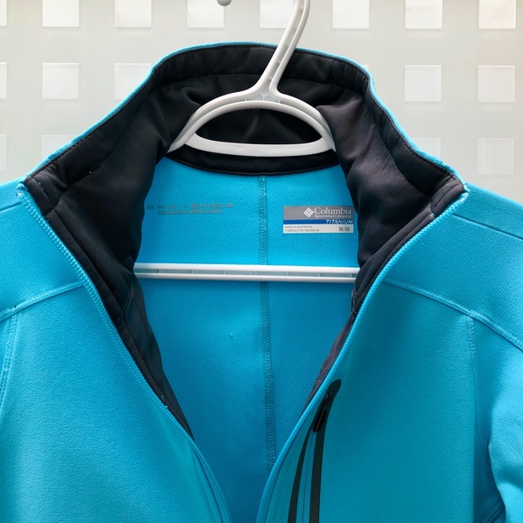 π6xHPπ COLUMBIA Titanium Omni Shield Advanced Repellency Reflective Jacket NEW - Picture 6 of 16